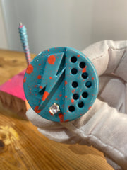 Anillo Bowie azul