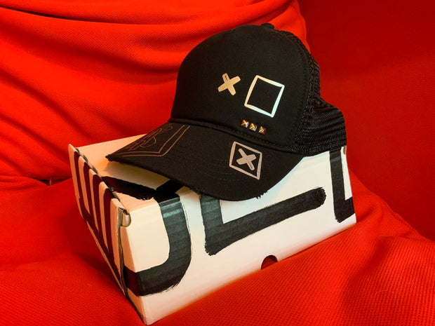 Gorra Destroyed Plata