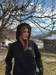 Sudadera negra BonBon Reich (logo detrás)