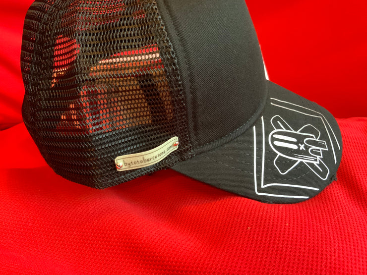 Gorra Destroyed Plata