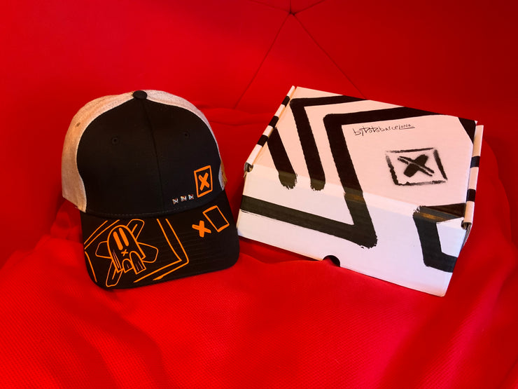 Gorra beisbol naranja