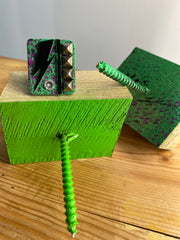 Anillo Bowie verde